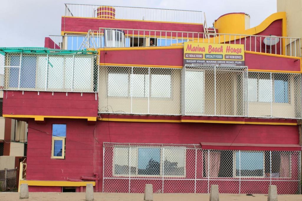 Marina Beach House Hotell Puri Eksteriør bilde